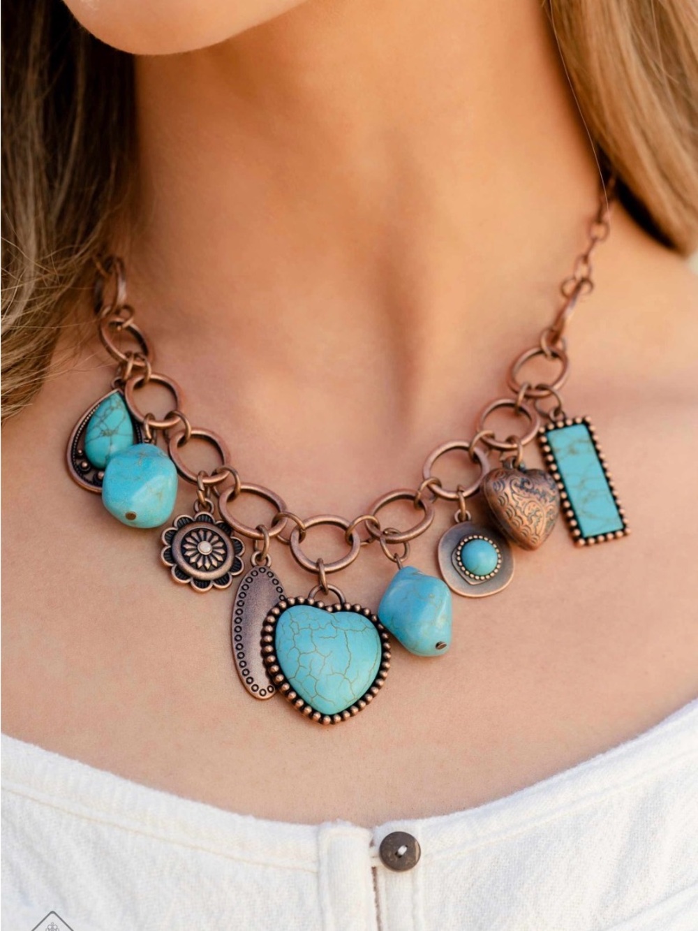 Countryside Collection - copper - Paparazzi necklace
